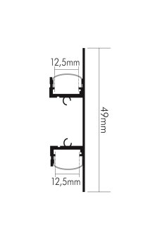 Nobile Alu Profil Aufbau 1    5011149904 