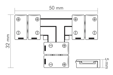 Nobile Verbinder T Flexible   5011510855 