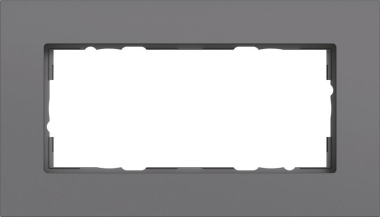 GIRA 1002408 Abdeckrahmen 2f o.Mittelst. 