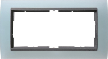 GIRA 100285 Abdeckrahmen 2f o.Mittelsteg 