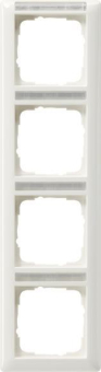 GIRA 111403 Abdeckrahmen 4fach senkrecht 