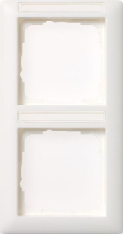 GIRA 110203 Abdeckrahmen 2fach senkrecht 