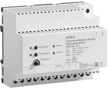GIRA 128700 Steuergerät Audio REG 