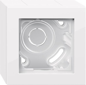 GIRA 106129 AP-Gehäuse 1fach+Rahmen E2 