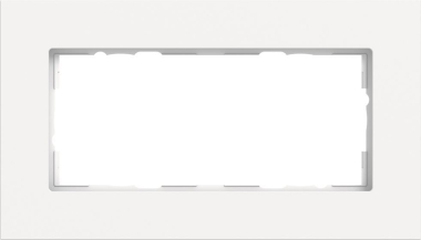 GIRA 1002407 Abdeckrahmen 2f o.Mittelst. 