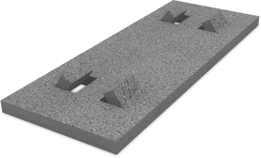 K2 Dome BSP-Mat Alu 470x180x18mm 2001695 