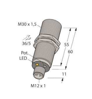 TURCK Kapazitiver   BC10-M30K-VP4X-H1141 