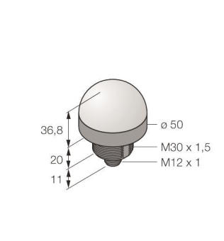 Turck EX-LED-Meldeleuchte     K50LNYXXPQ 