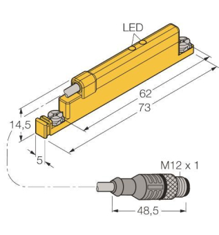 Turck          WIM45-UNTL-LIU5X2-0,3-RS4 