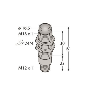 Turck LED-Anzeige Kennleuchte   M18GRYPQ 