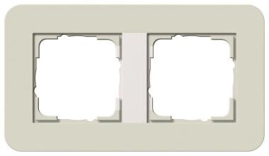 GIRA 0212417 Abdeckrahmen 2fach E3 