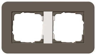 GIRA 0212416 Abdeckrahmen 2fach E3 