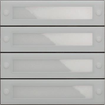 GIRA 5539000 Ruftastenmodul 4fach 