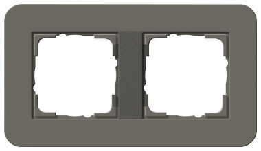 GIRA 0212423 Abdeckrahmen 2fach E3 