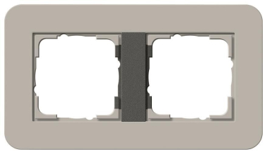 GIRA 0212422 Abdeckrahmen 2fach E3 