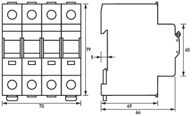 Doepke Lasttrennschalter      RH 080-400 