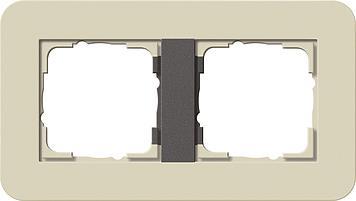 GIRA 0212427 Abdeckrahmen 2fach E3 