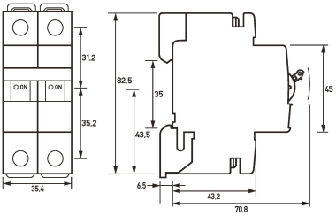 Doepke               DLS 6I C25-1+N 10KA 