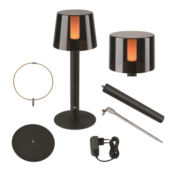 SLV Tischleuchten-Set TAHA Akku  1007380 