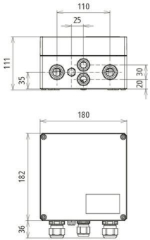 Dehn 900975  DCU 2 YPV 1+2 1000 1M 2S FM 
