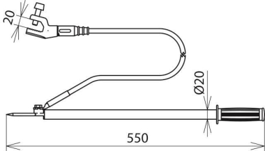 DEHN Entladevorrichtung m. EV TES 465 EK 