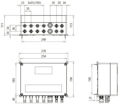 Dehn 900987 DCU 2 YPV 1+2 1200 2M 2S MC4 