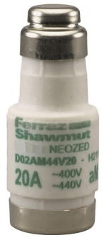 Mersen 01701.020500 D02 20A aM 440V blau 