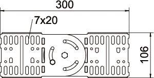 OBO RGV 110 FT Gelenkverbinder 