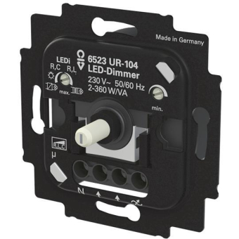 BJ LED-Dimmer.2+3 Draht      6523 UR-104 