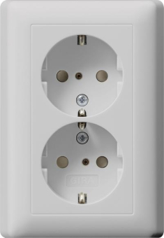 GIRA 0783015 SCHUKO-Doppelsteckdose SH+ 