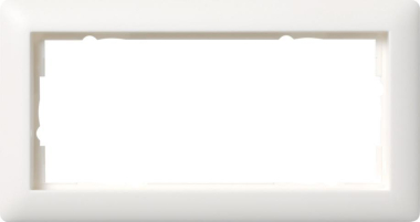 GIRA 100204 Abdeckrahmen 2f o.Mittelsteg 