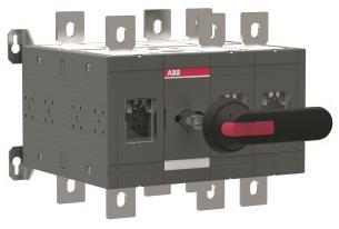 ABB Lastums.3p 630A w.handle  OT630E12CP 