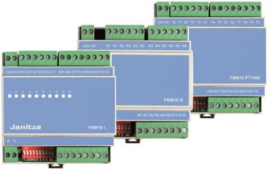 Janitza Feldbusmodule        FBM DI8-AI8 