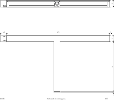 EVN LED Anbauleuchte, alu,       SLVST02 