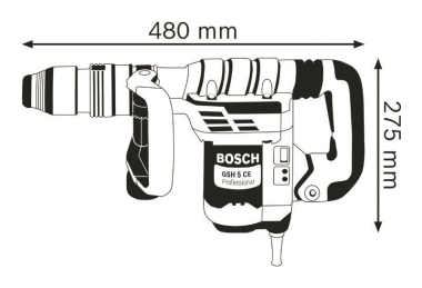 Bosch 5-Kilo-Schlaghammer mit SDS-max 