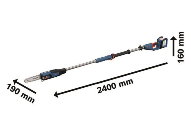 Bosch Teleskop-Kettensäge GKE 18V-25 TP 