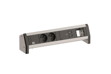 Bachmann DESK 2xUTE 1xUSB C/C  BM0023831 