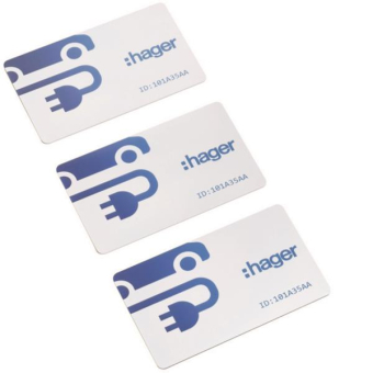 Hager RFID Karten drei Stück      XVA410 