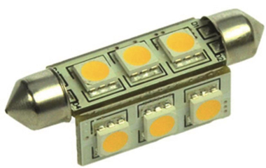 S&H LED-Soffitte 9SMD 13x17x42mm   34699 