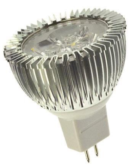 S&H LED MR16 3X1W 49x52mm GU5,3    34856 