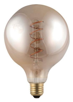 S&H LED Globe Filament Flex Axial  38095 