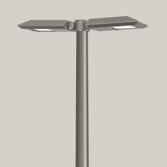 BEGA Aufsatzleuchte silber      99474AK4 