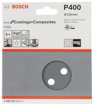 Bosch 5Schleifblatt F355      2608605121 