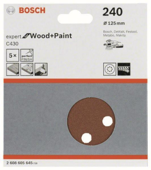 Bosch 5Schleifblatt C430      2608605645 