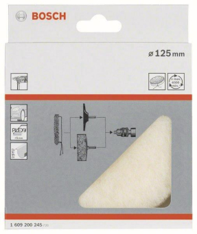 Bosch Polierhaube 125mm       1609200245 