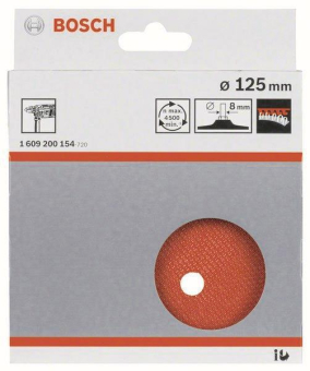Bosch Kletthaftteller 125mm   1609200154 