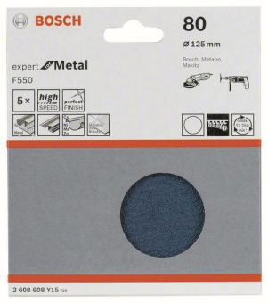 Bosch 5Schleifblatt F550      2608608Y15 