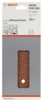 Bosch 10Schleifblatt C430     2608608X98 