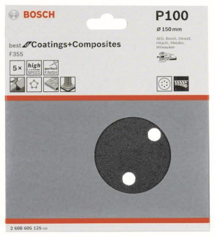 Bosch 5Schleifblatt F355      2608605125 