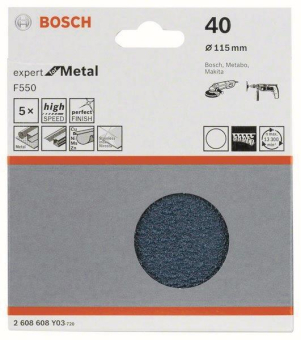 Bosch 5Schleifblatt F550      2608608Y03 
